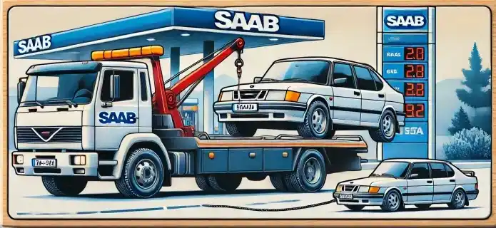 Skrota bilen i Lilla Edet: Emils oväntade äventyr med en Saab